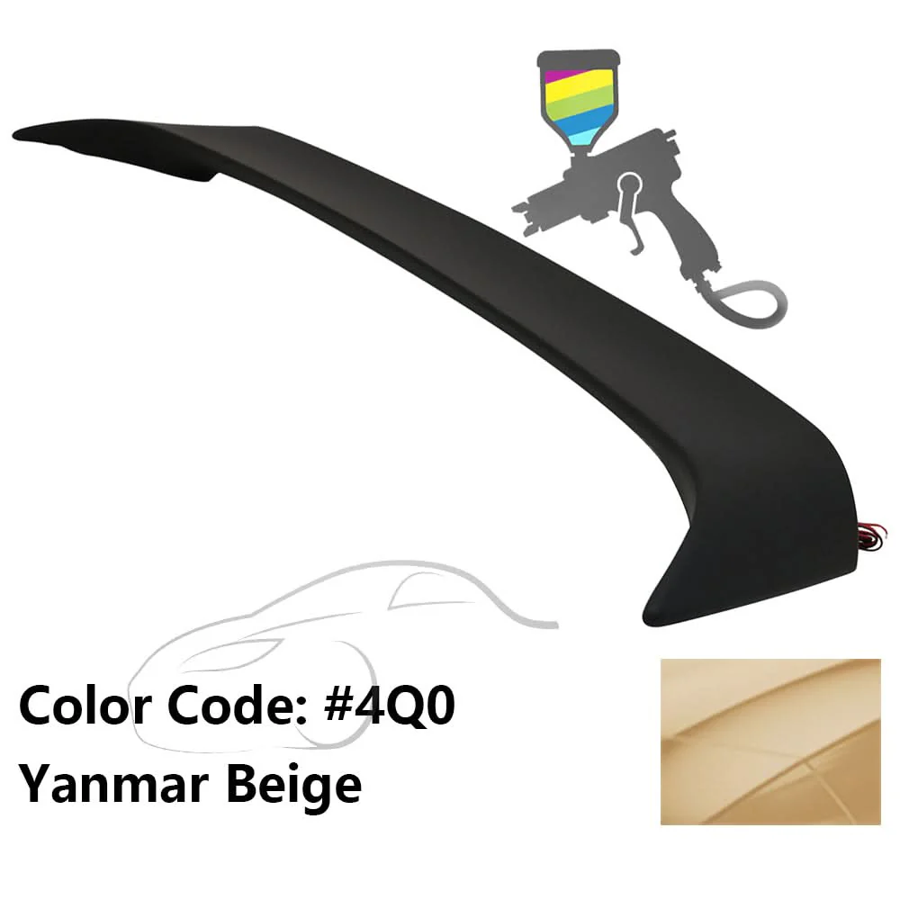 2002-2006 Toyota Camry OE Style LED Painted Rear Trunk Spoiler ABS - Image 41