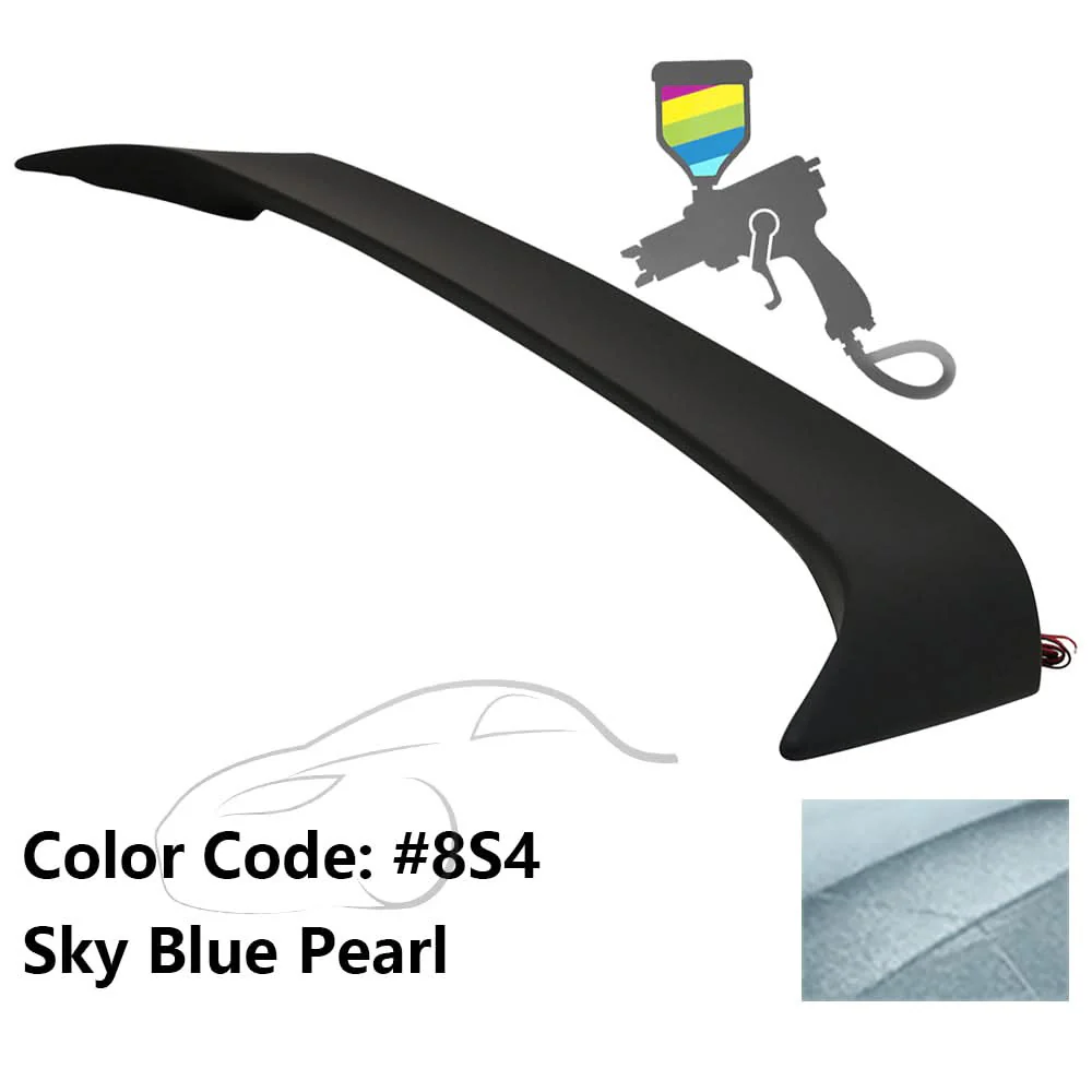 2002-2006 Toyota Camry OE Style LED Painted Rear Trunk Spoiler ABS - Image 45