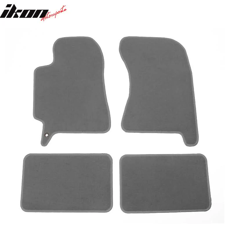 2002-2007 Subaru Impreza WRX STI Car Floor Mats Carpet 4PC Nylon - Image 7