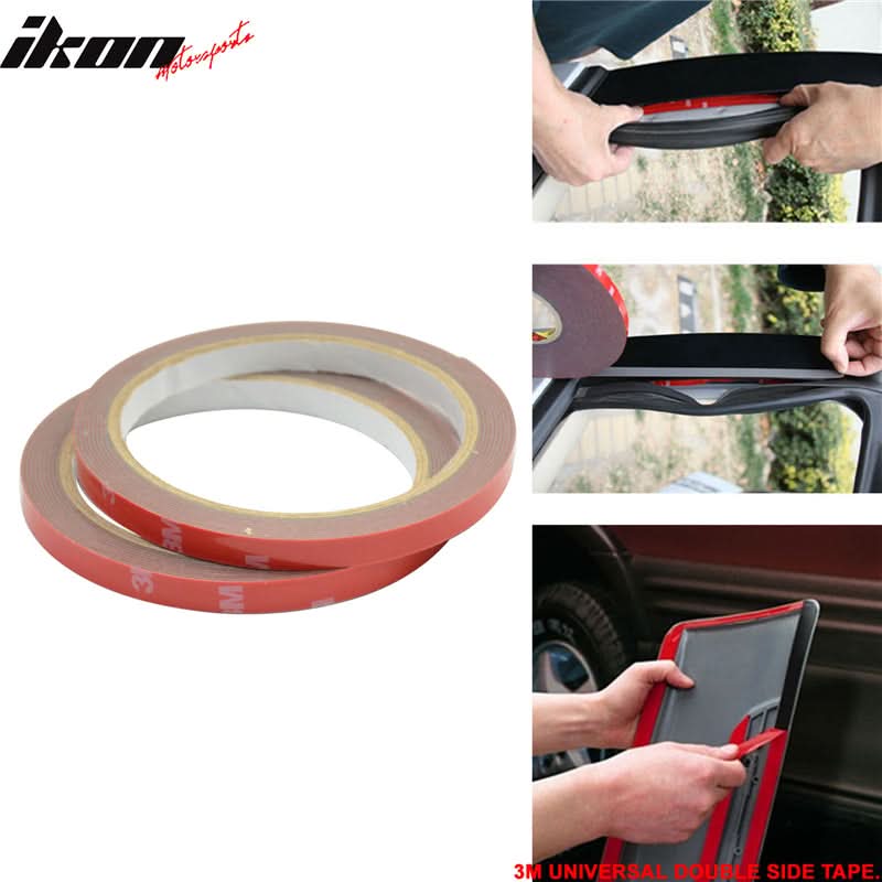 2002-2007 Subaru Impreza WRX STI Trunk Spoiler Stabilizer Add On 4PC - Image 7