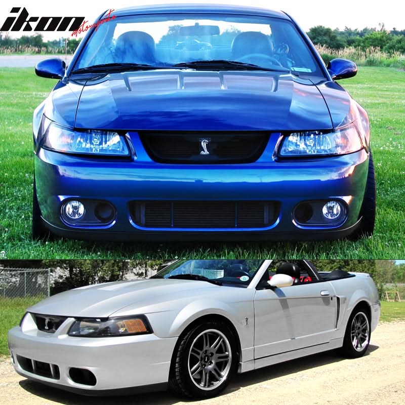 2003-2004 Ford Mustang SVT OEM Style Front Bumper Lip Spoiler PU - Image 2