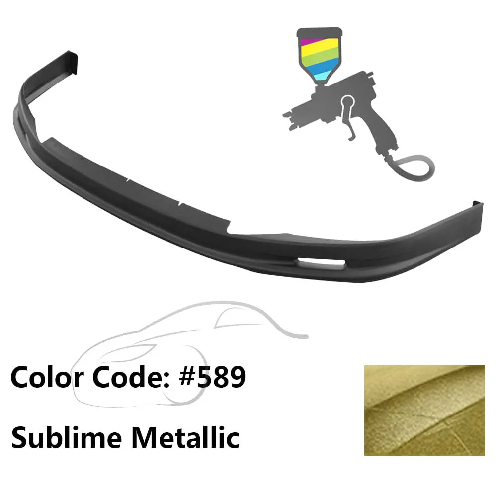 2003-2004 Toyota Corolla Mugen Style Front Bumper Lip PP - Image 23