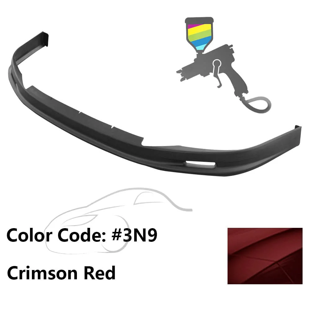 2003-2004 Toyota Corolla Mugen Style Front Bumper Lip PP - Image 32