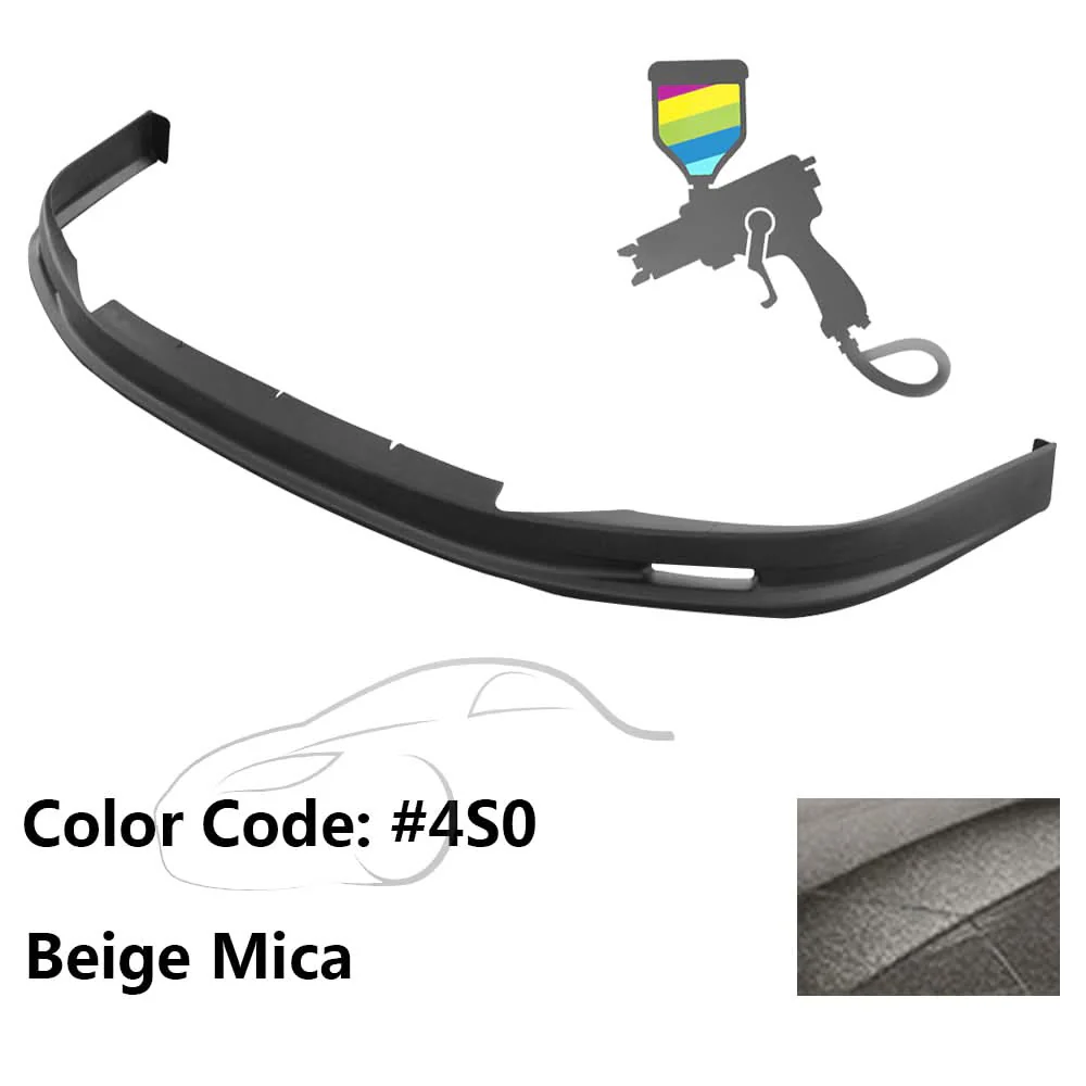 2003-2004 Toyota Corolla Mugen Style Front Bumper Lip PP - Image 36