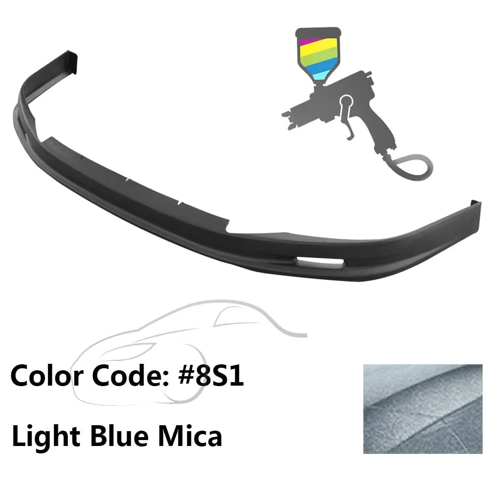 2003-2004 Toyota Corolla Mugen Style Front Bumper Lip PP - Image 42