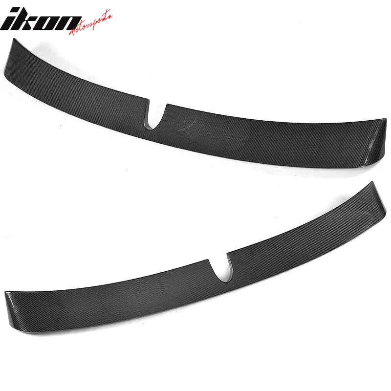 2003-2005 Benz E-Class W211 L Style Rear Roof Spoiler Carbon Fiber - Image 8