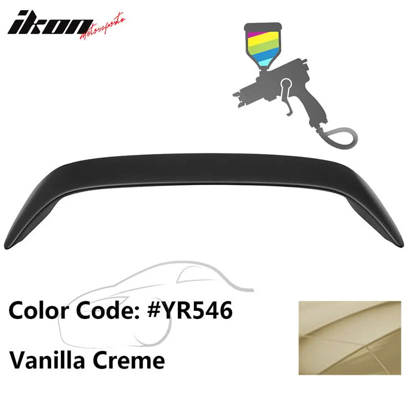 2003-2005 Honda Accord Sedan OEM Style 3rd LED Brake Trunk Spoiler ABS - Image 6