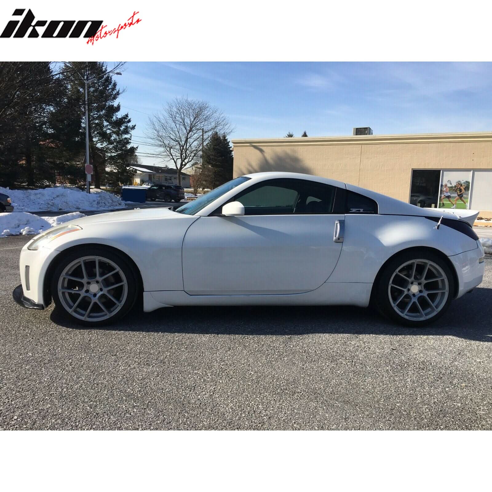 2003-2005 Nissan 350z Z33 Unpainted Front Bumper Lip Spoiler MDA Style - Image 4