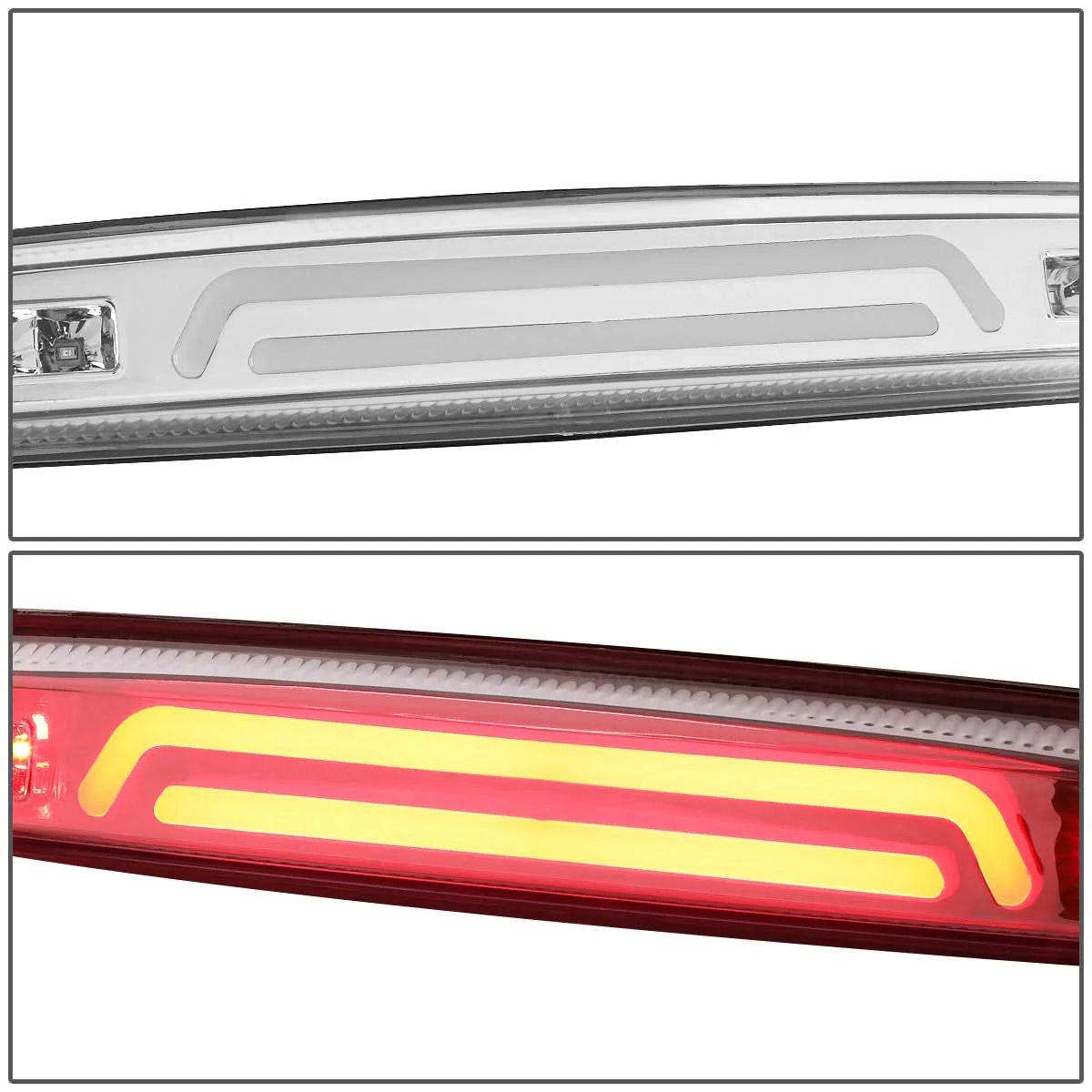 2003-2006 Dodge Ram 2500 3500 3D LED Chrome Tailgate Brake Light - Image 3