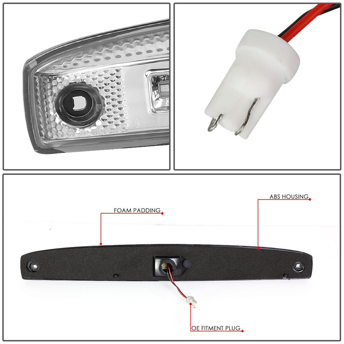 2003-2006 Dodge Ram 2500 3500 3D LED Chrome Tailgate Brake Light - Image 5