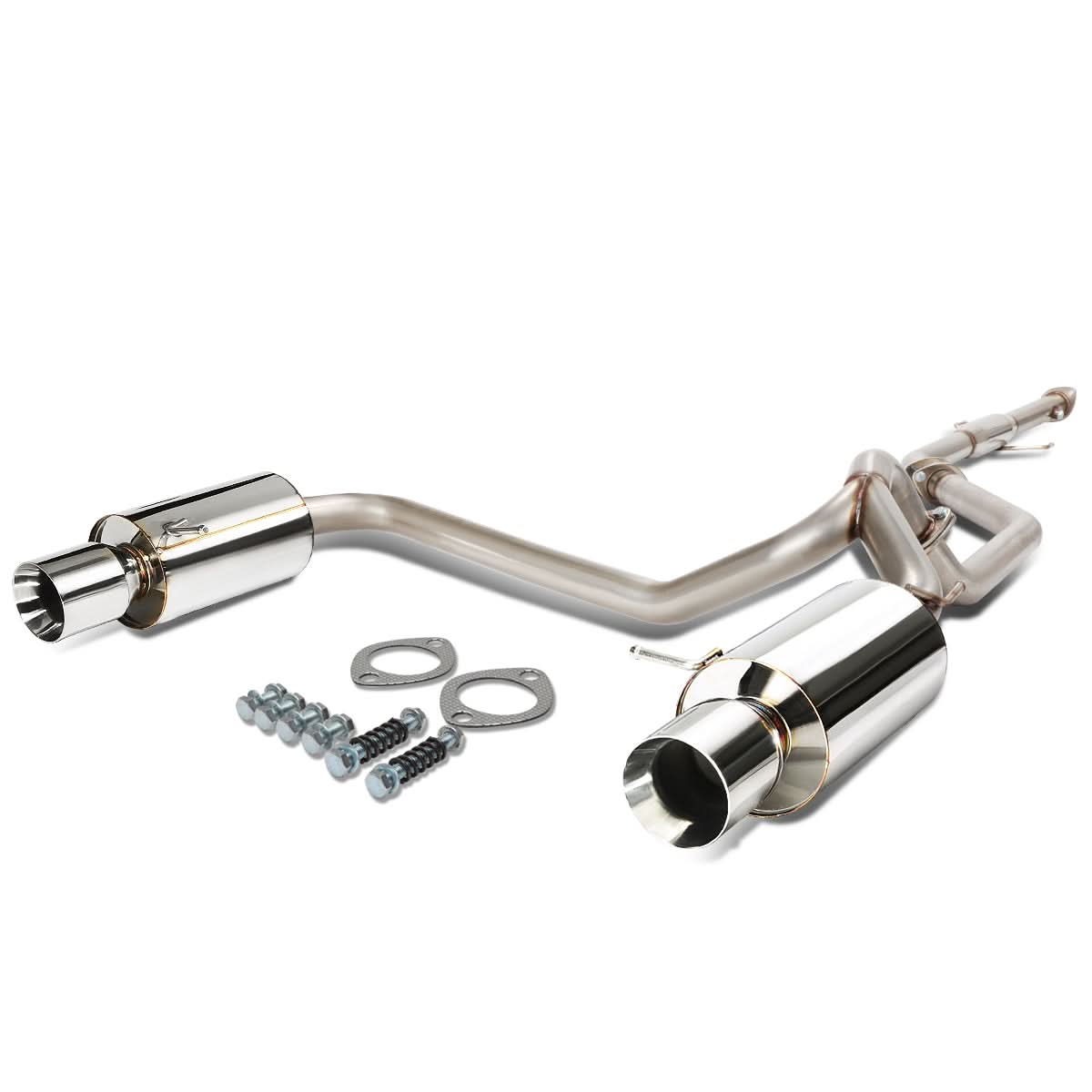 2003-2006 Hyundai Tiburon V6 Catback Exhaust Stainless Steel - Image 2