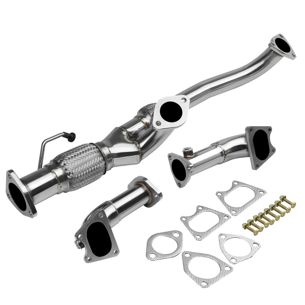 2003-2007 Honda Accord Stainless Steel Header - CL7 3.0L V6 - Image 4