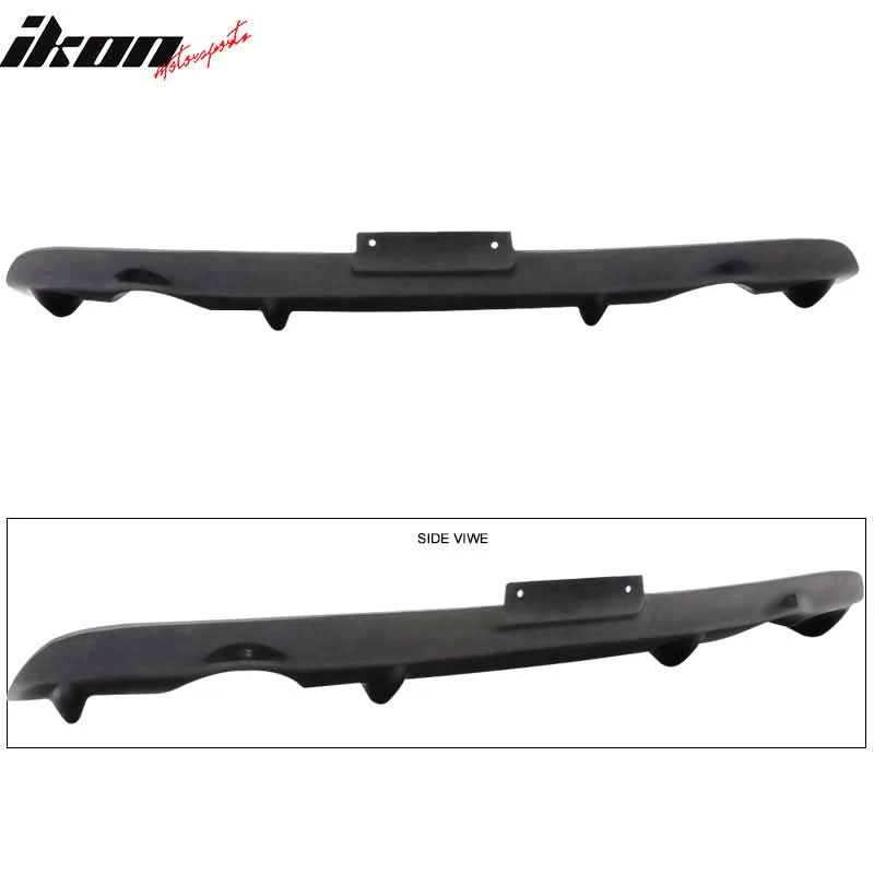 2003-2007 Infiniti G35 Coupe NS Style Unpaint Rear Bumper Diffuser PU - Image 3