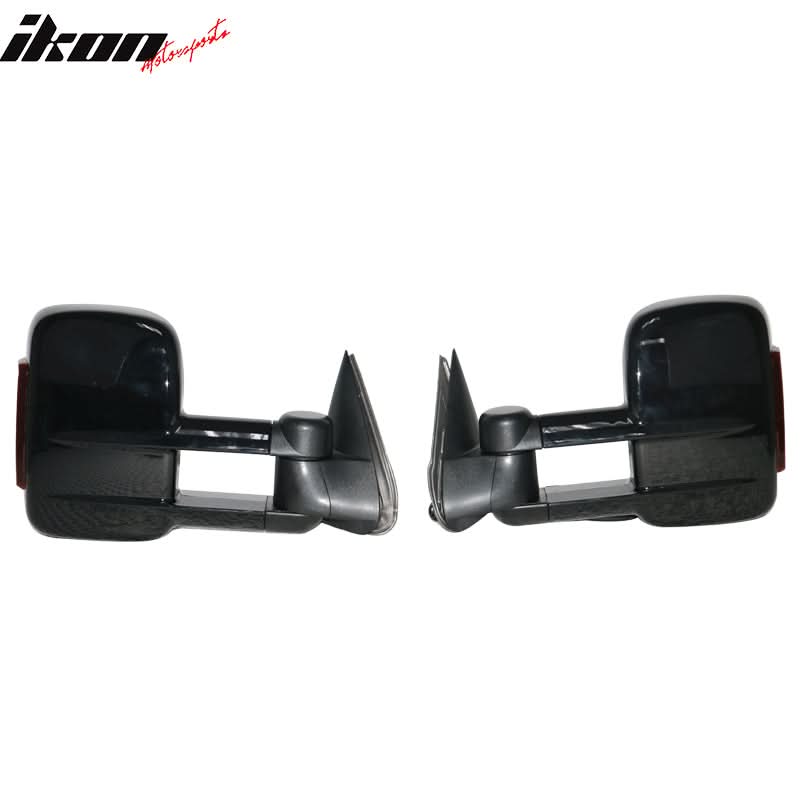 2003-2007Â Silverado Sierra Tow Mirrors Power Heated Signal Light 2PC - Image 3