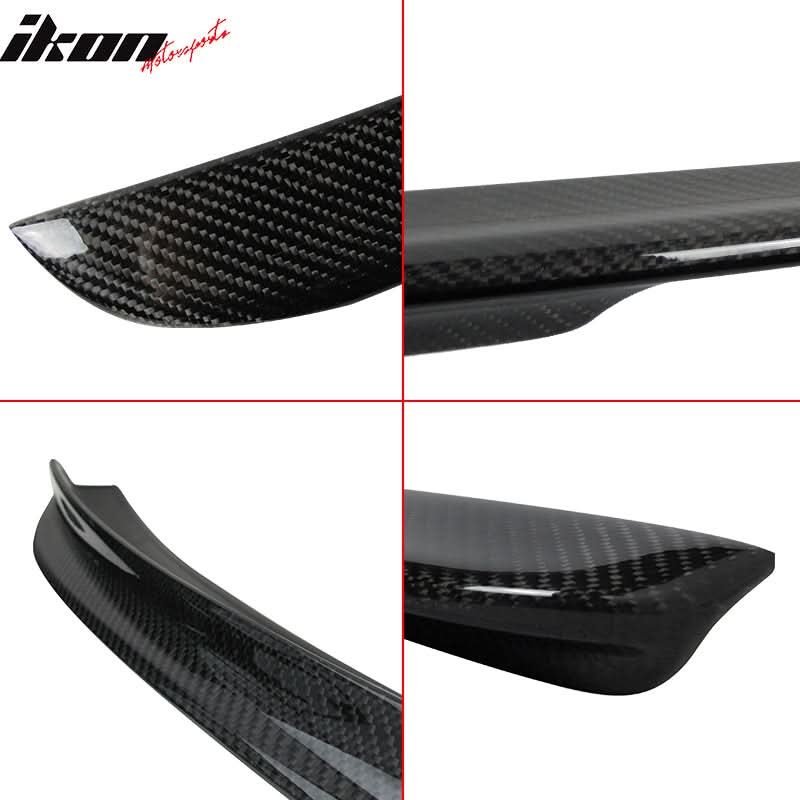 2003-2009 Benz E-Class W211 Sedan AMG Style Carbon Fiber Trunk Spoiler - Image 5