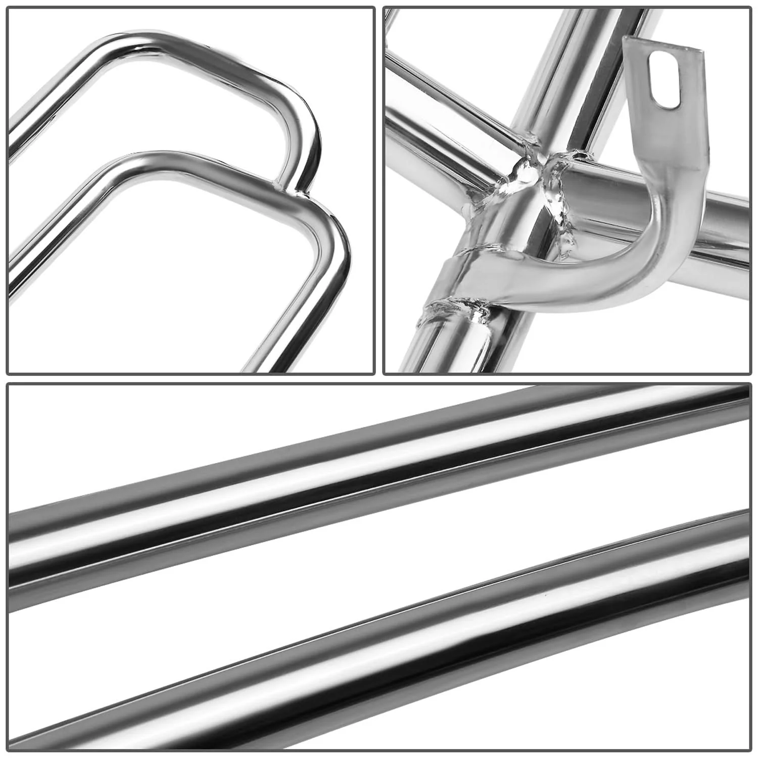 2003-2009 Hummer H2 OE Style Front Grille Guard Stainless Steel - Image 6