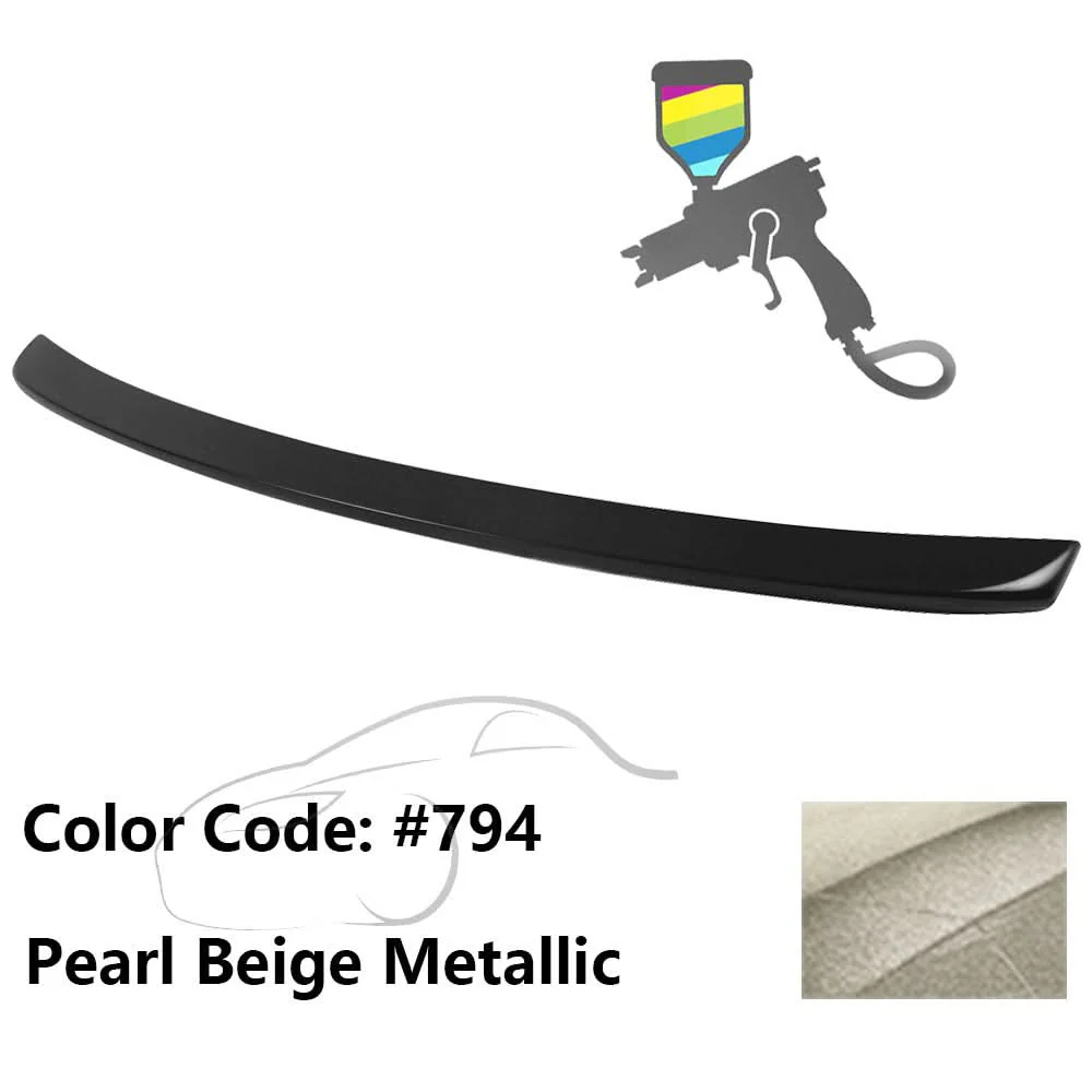 2003-2009 Mercedes Benz W211 4D TL Type Trunk Spoiler ABS - Image 61