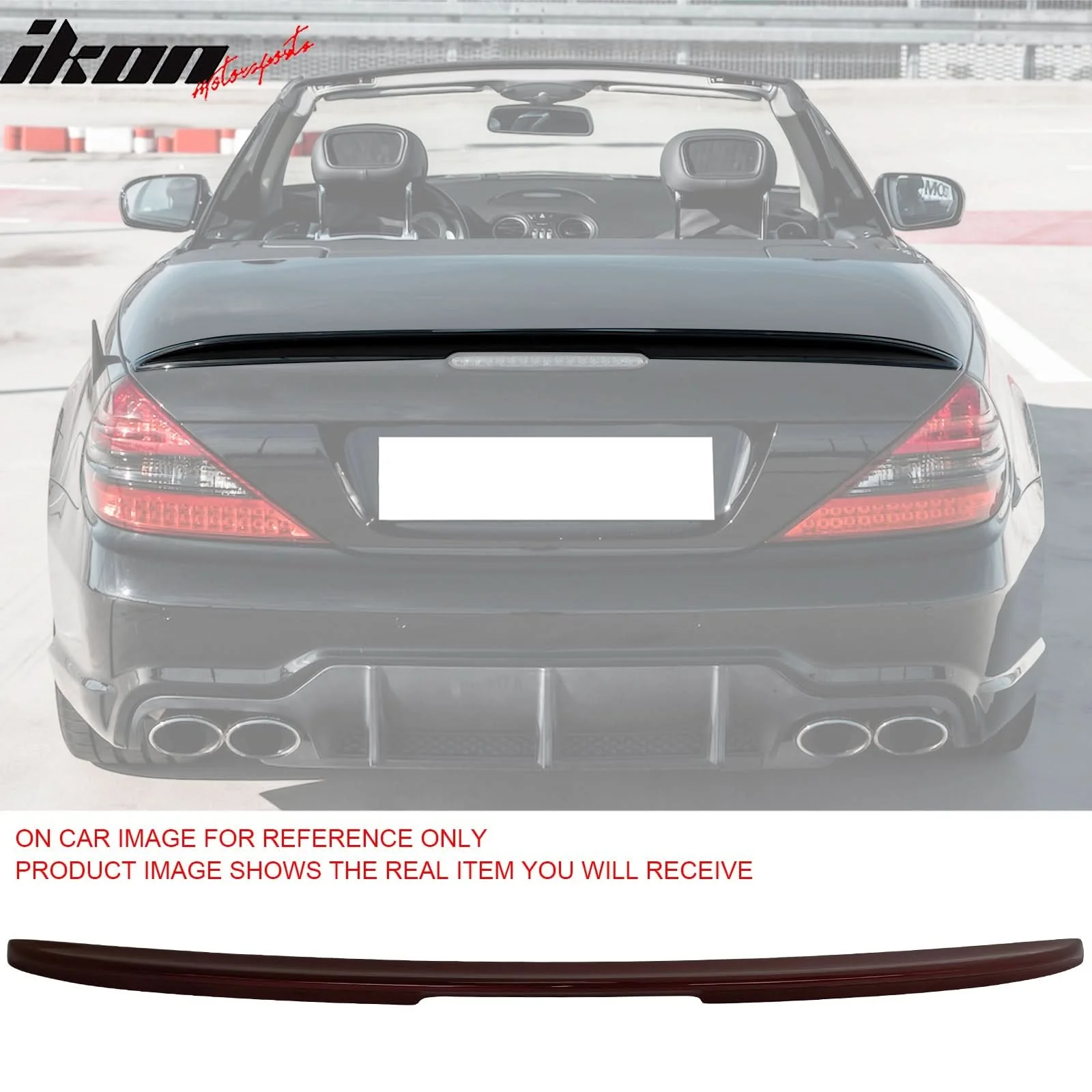2003-2011 Mercedes Benz SL-Class R230 Rear Trunk Spoiler ABS - Image 44