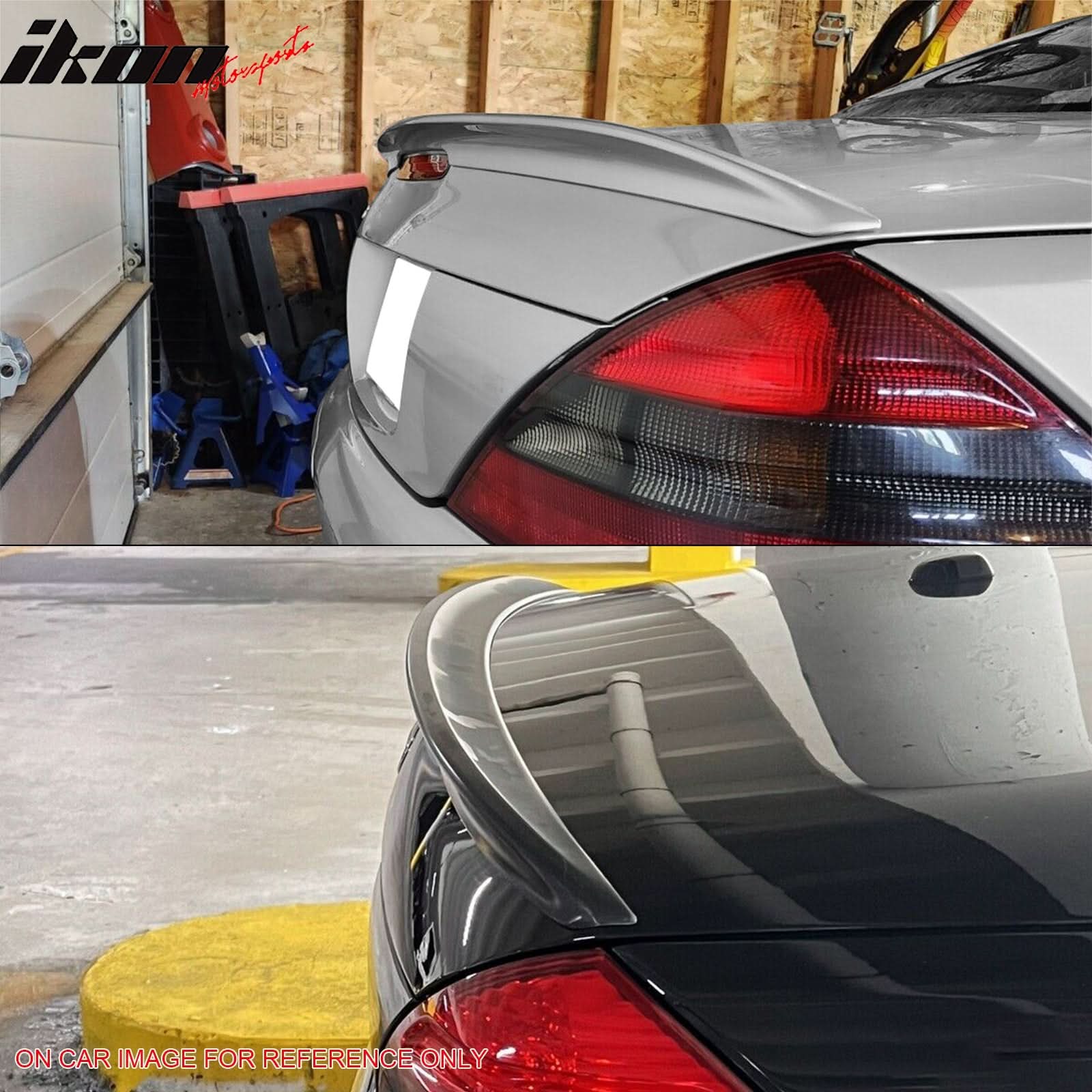 2003-2011 Mercedes Benz SL-Class R230 Rear Trunk Spoiler ABS - Image 89