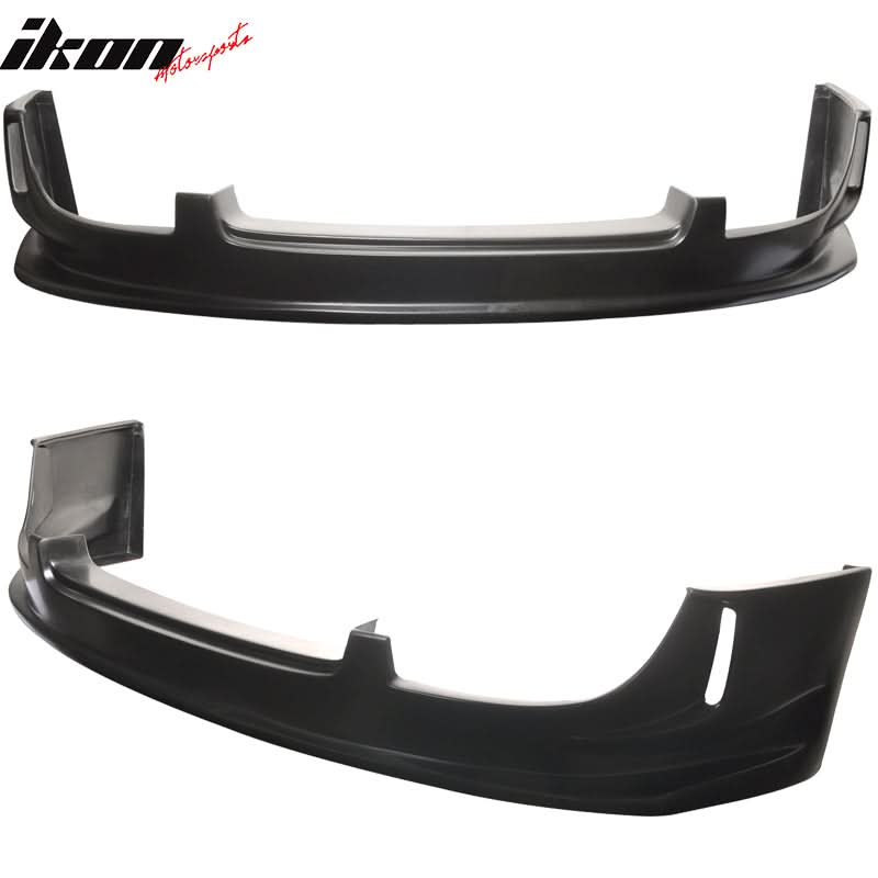 2004-2005 Subaru Impreza WRX DS Unpainted Black Front Bumper Lip PU - Image 3