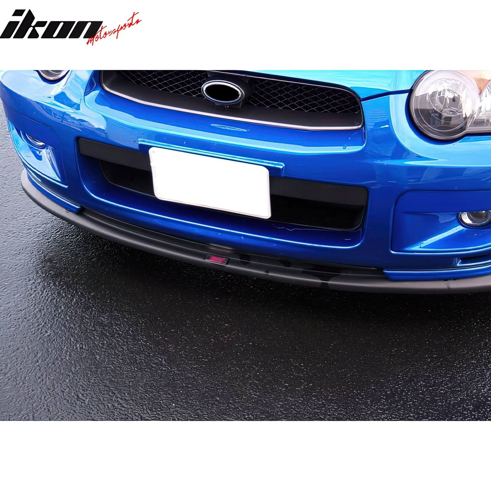 2004-2005 Subaru Impreza WRX STI STI Style Front Bumper Lip Guard - PU - Image 3