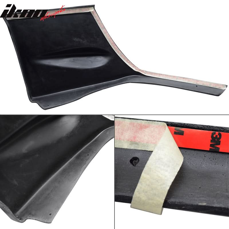 2004-2005 Subaru Impreza WRX STI Style Front Bumper Lip PU Side Cover - Image 3