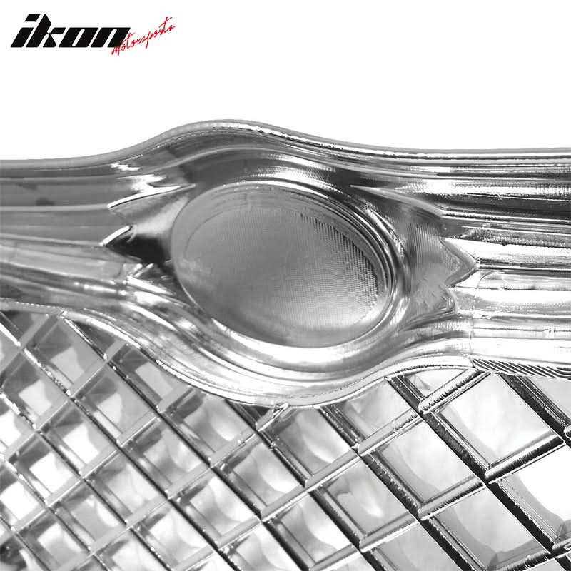 2004-2006 Chrysler Sebring Mesh Chrome Front Bumper Hood Grille ABS - Image 5