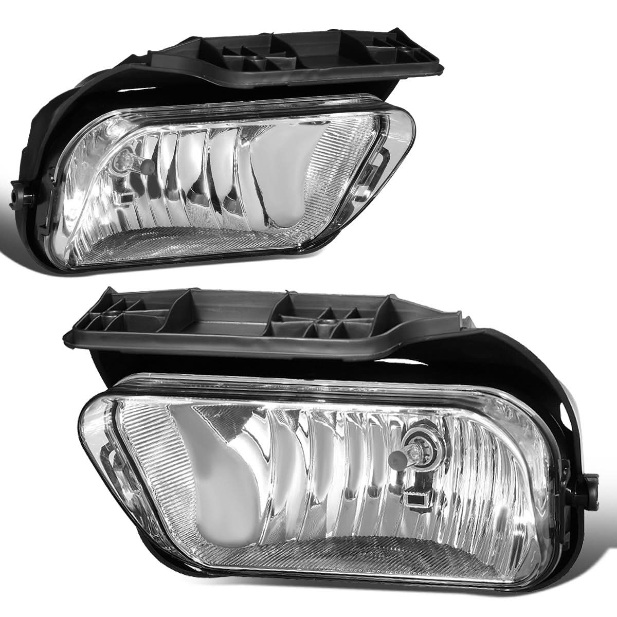 2004-2007 Chevrolet Silverado 1500 2500 3500 Clear Fog Lights - Image 3