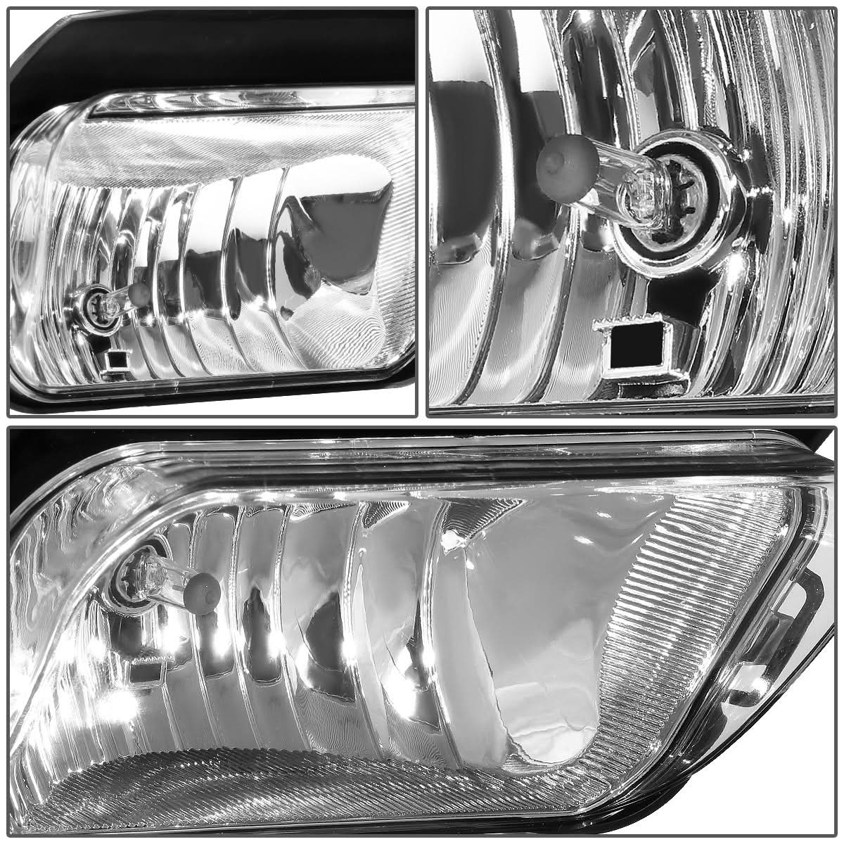 2004-2007 Chevrolet Silverado 1500 2500 3500 Clear Fog Lights - Image 5