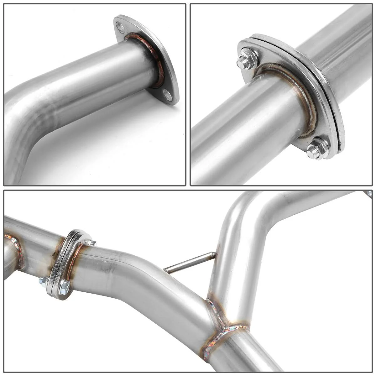 2004-2008 Acura TSX Single Tip Catback Exhaust - Stainless Steel - Image 5
