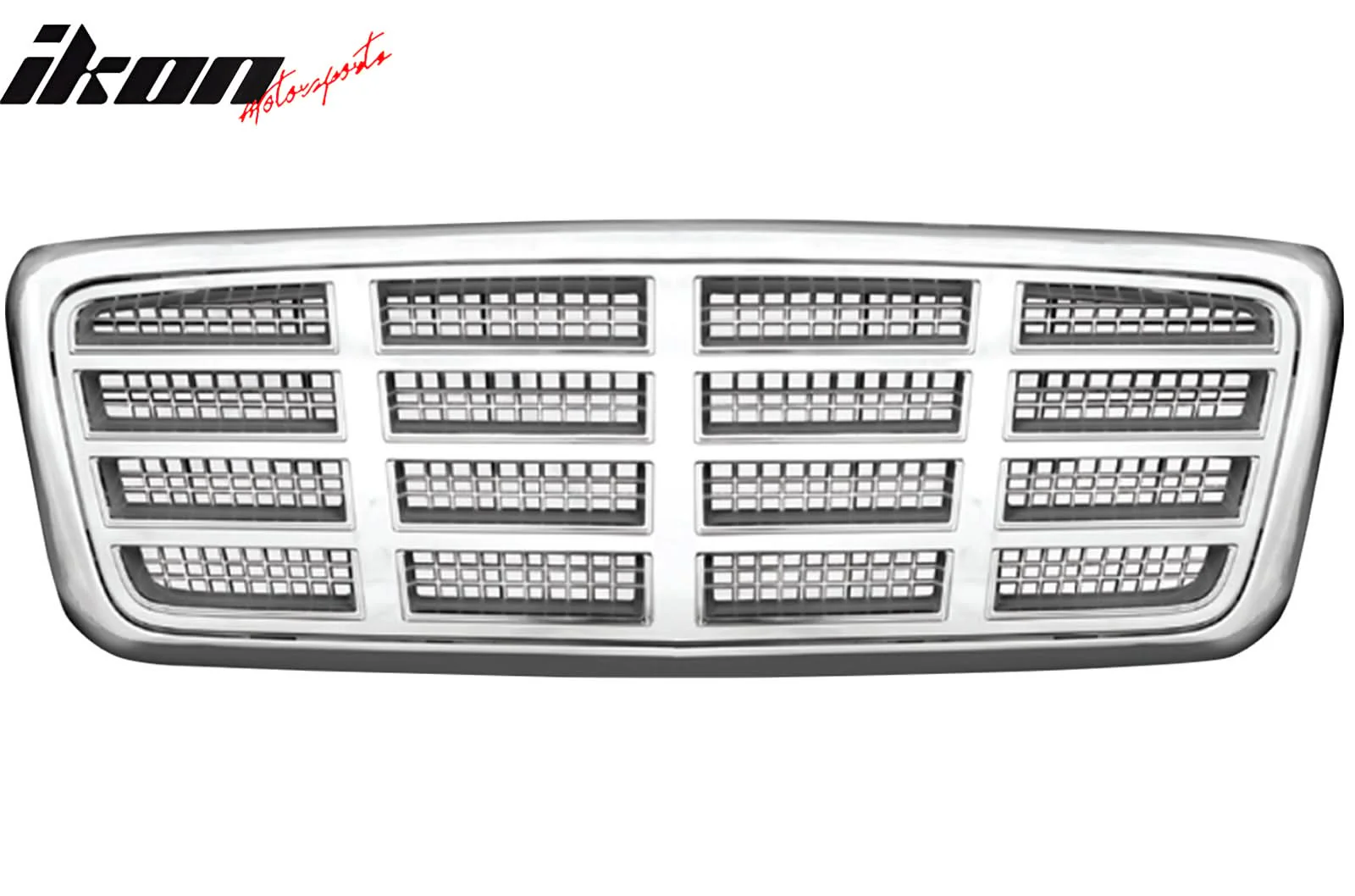 2004-2008 Ford F-150/Cadillac Escalade Mesh Chrome Front Grille ABS - Image 2