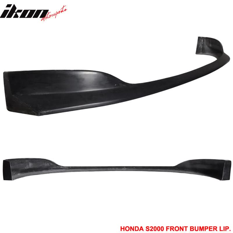 2004-2009 Honda S2000 AP2 AMS Style Unpainted Front Bumper Lip PU - Image 3