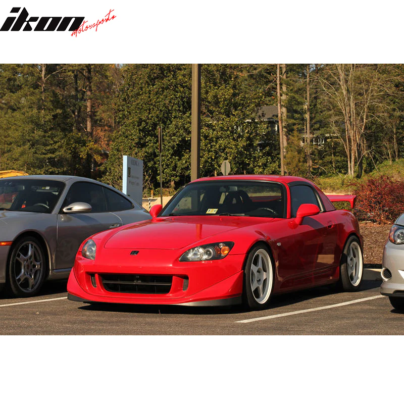 2004-2009 Honda S2000 AP2 Cr Style Front Bumper Lip PU - Image 2
