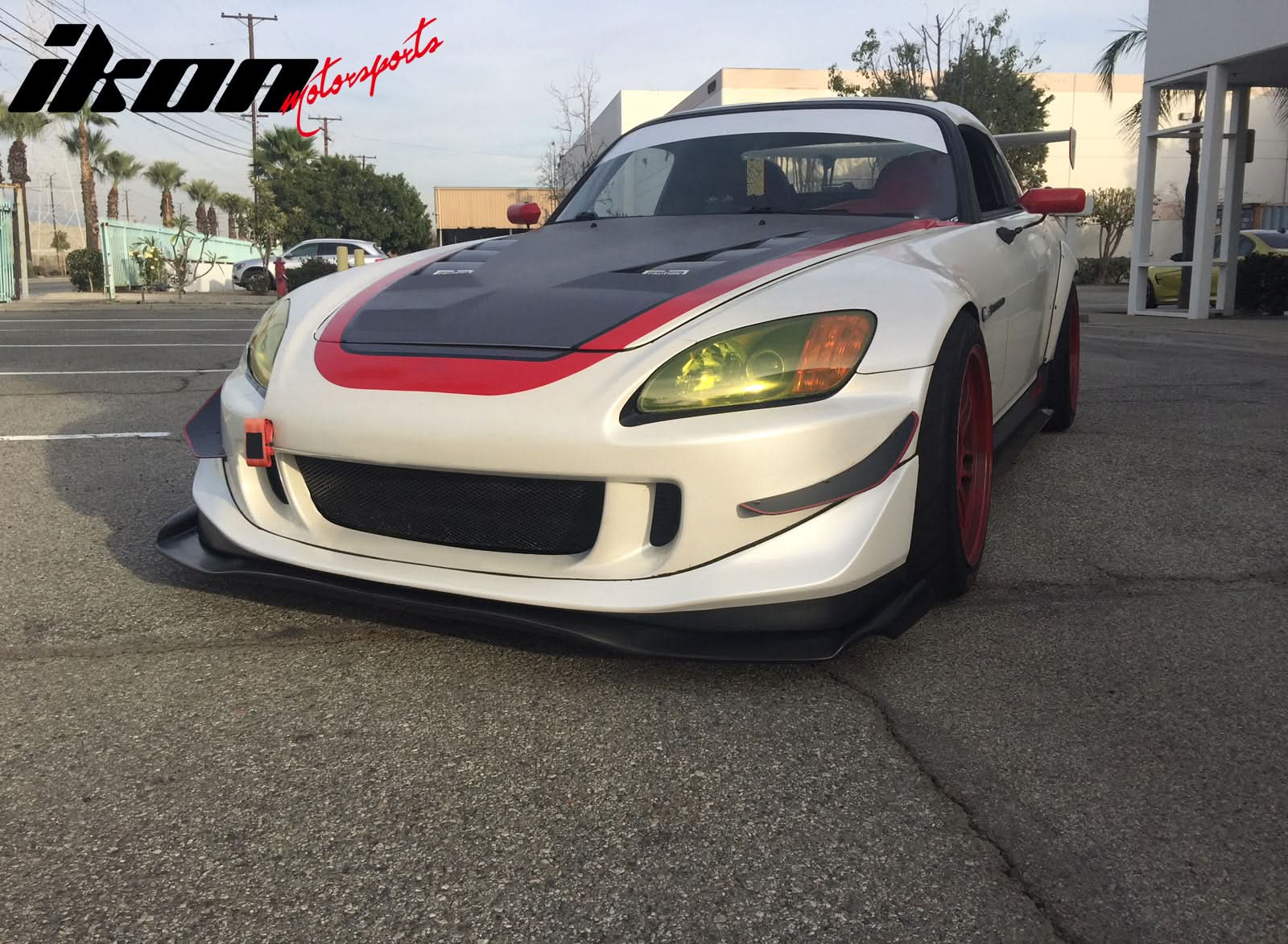 2004-2009 Honda S2000 AP2 PU Front Bumper Spoiler Splitter Unpainted - Image 2