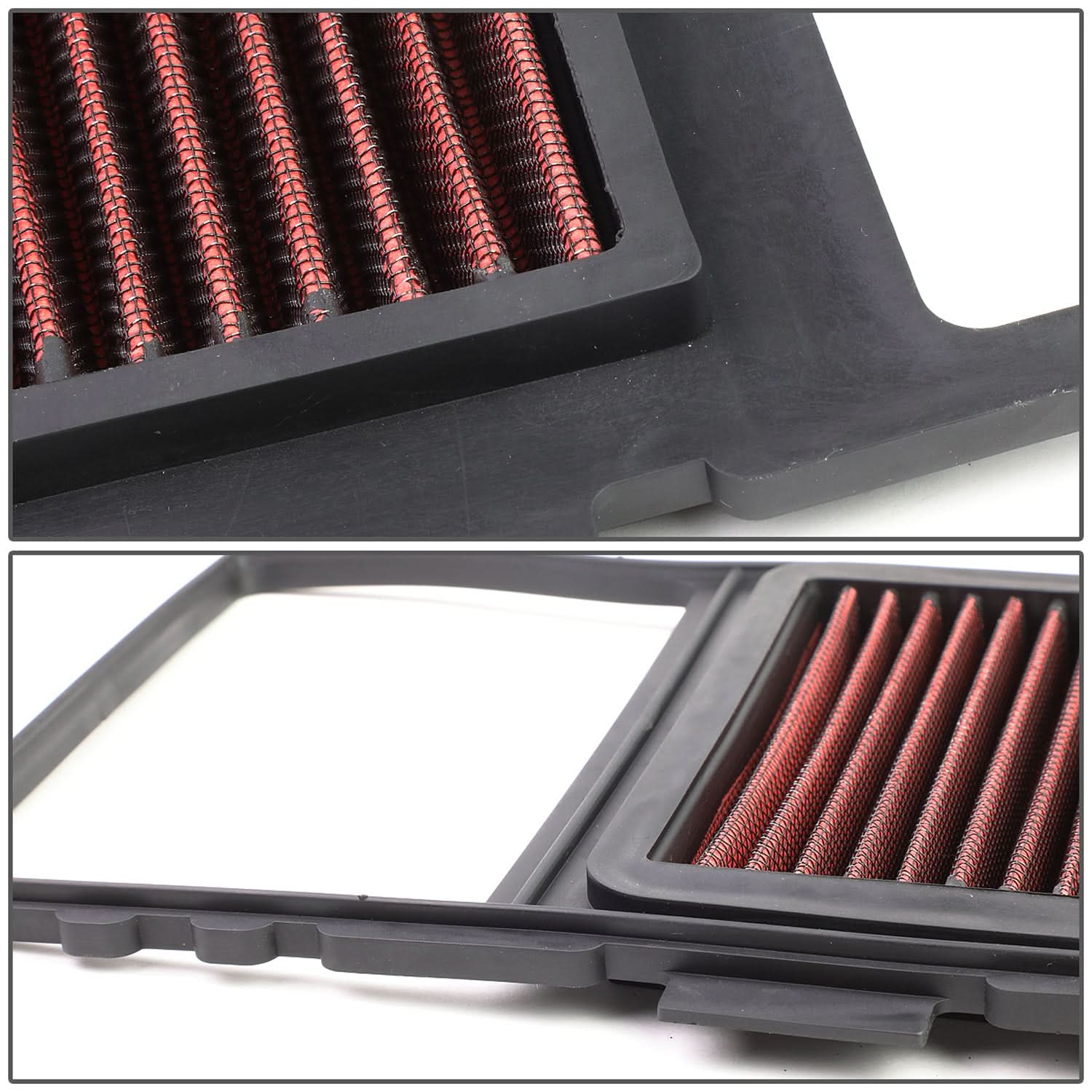 2004-2009 Toyota Prius Red Engine Air Filter - Image 4