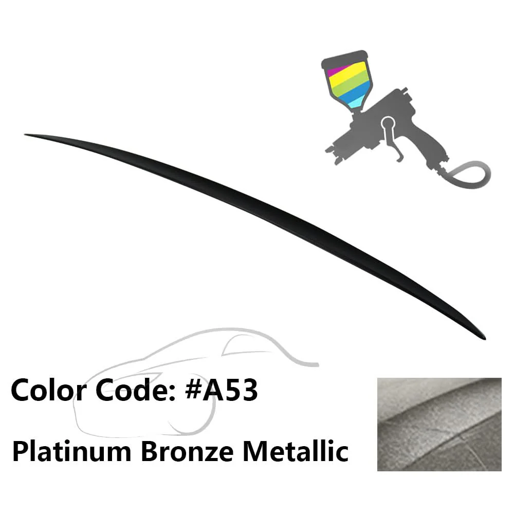 2004-2010 BMW E60 5 Series Sedan M3 Style Trunk Spoiler ABS - Image 43