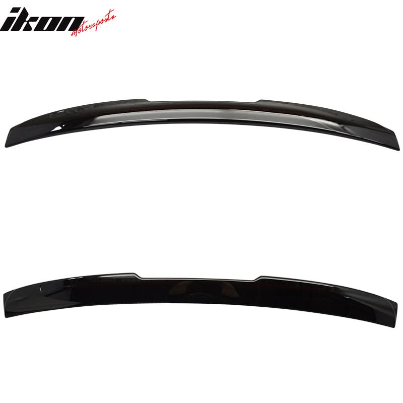 2004-2010 BMW E60 AC Style #668 Black Trunk Wing & Roof Spoiler ABS - Image 3