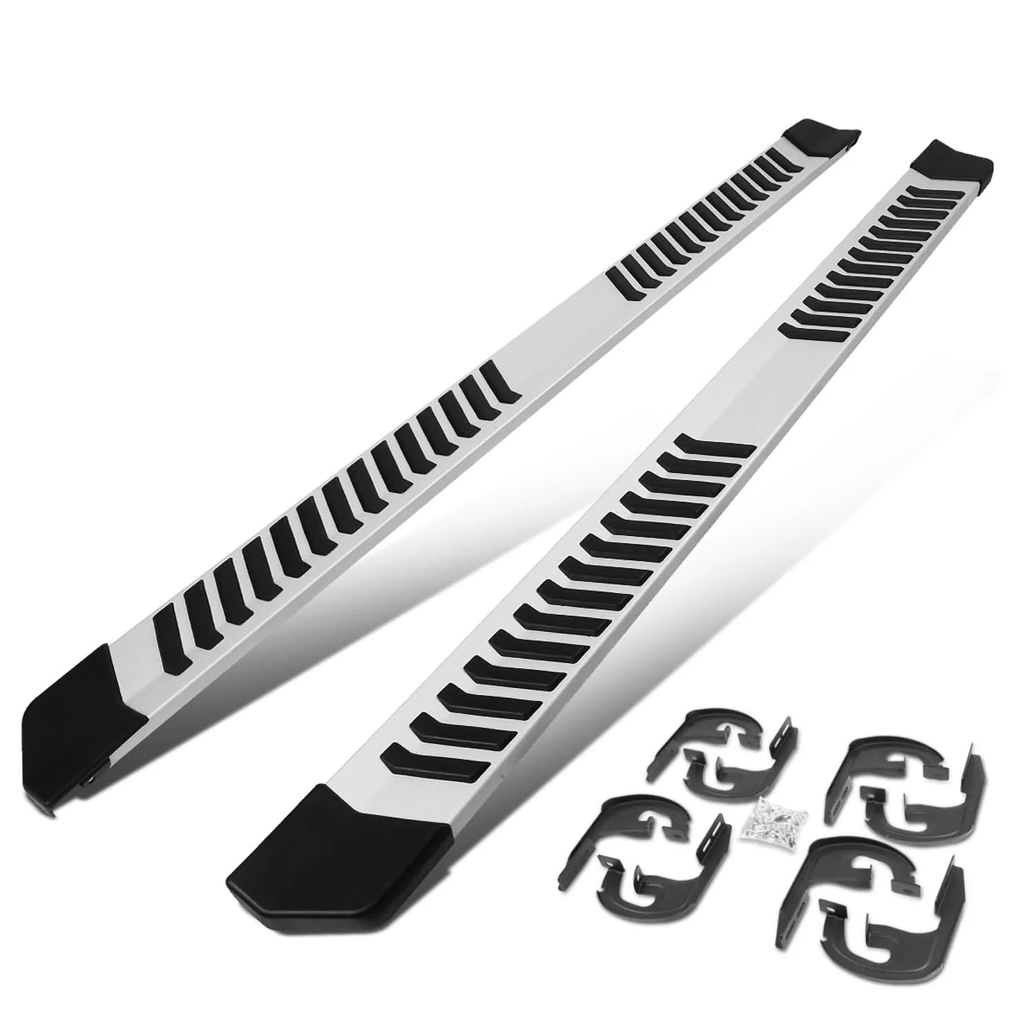 2004-2014 Ford F-150 Crew Cab 6.25" Nerf Bars - Aluminum - Image 3