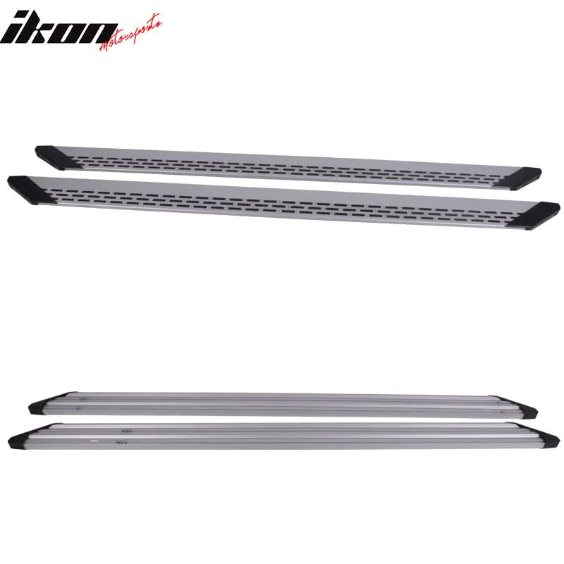 2004-2014 Nissan Titan Black Grey Running Board Bracket Aluminum - Image 3