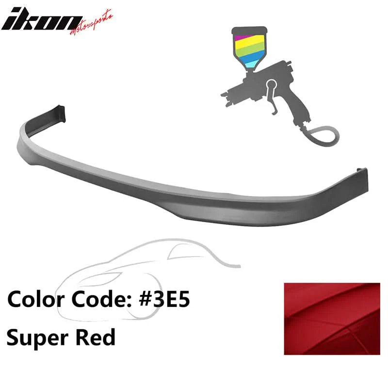 2005-2006 Toyota Corolla T-R Style Front Bumper Lip PP - Image 21