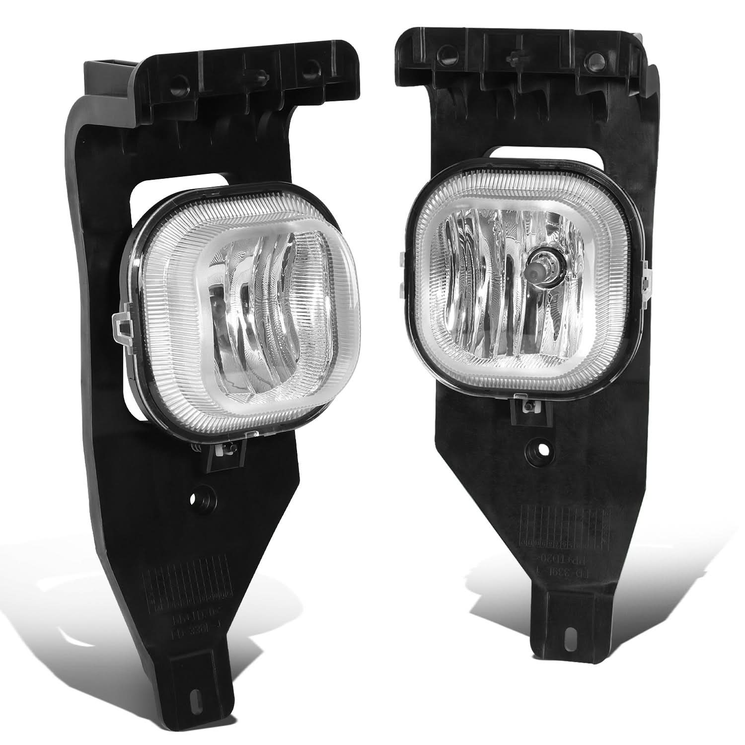 2005-2007 Ford F-250 F-350 F-450 F-550 Super Duty Fog Lights Chrome - Image 2