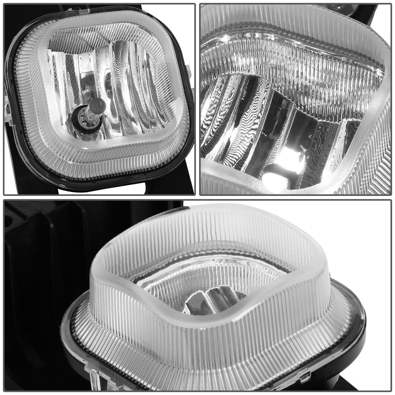 2005-2007 Ford F-250 F-350 F-450 F-550 Super Duty Fog Lights Chrome - Image 4