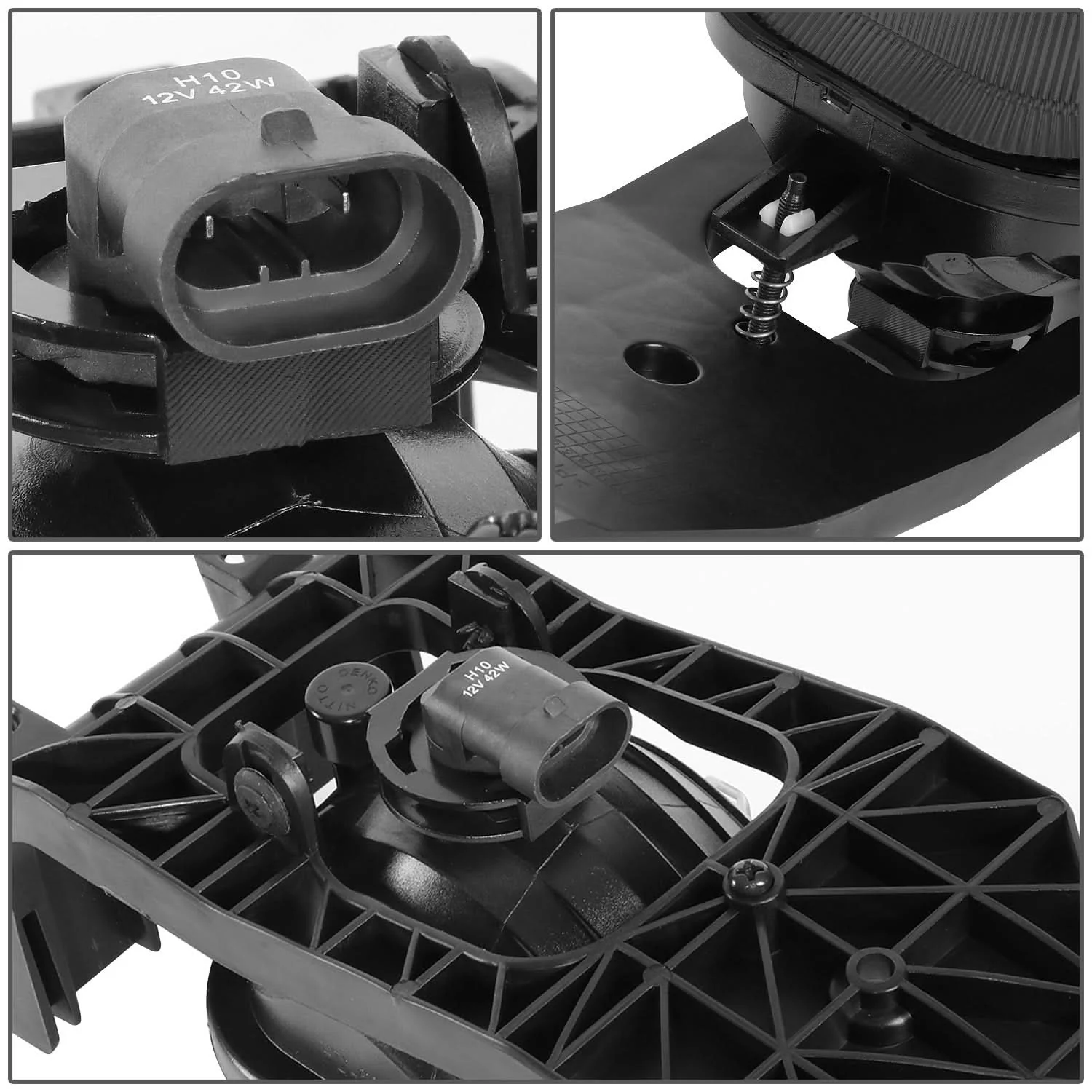 2005-2007 Ford F-250 F-350 F-450 F-550 Super Duty Smoke Fog Lights - Image 6