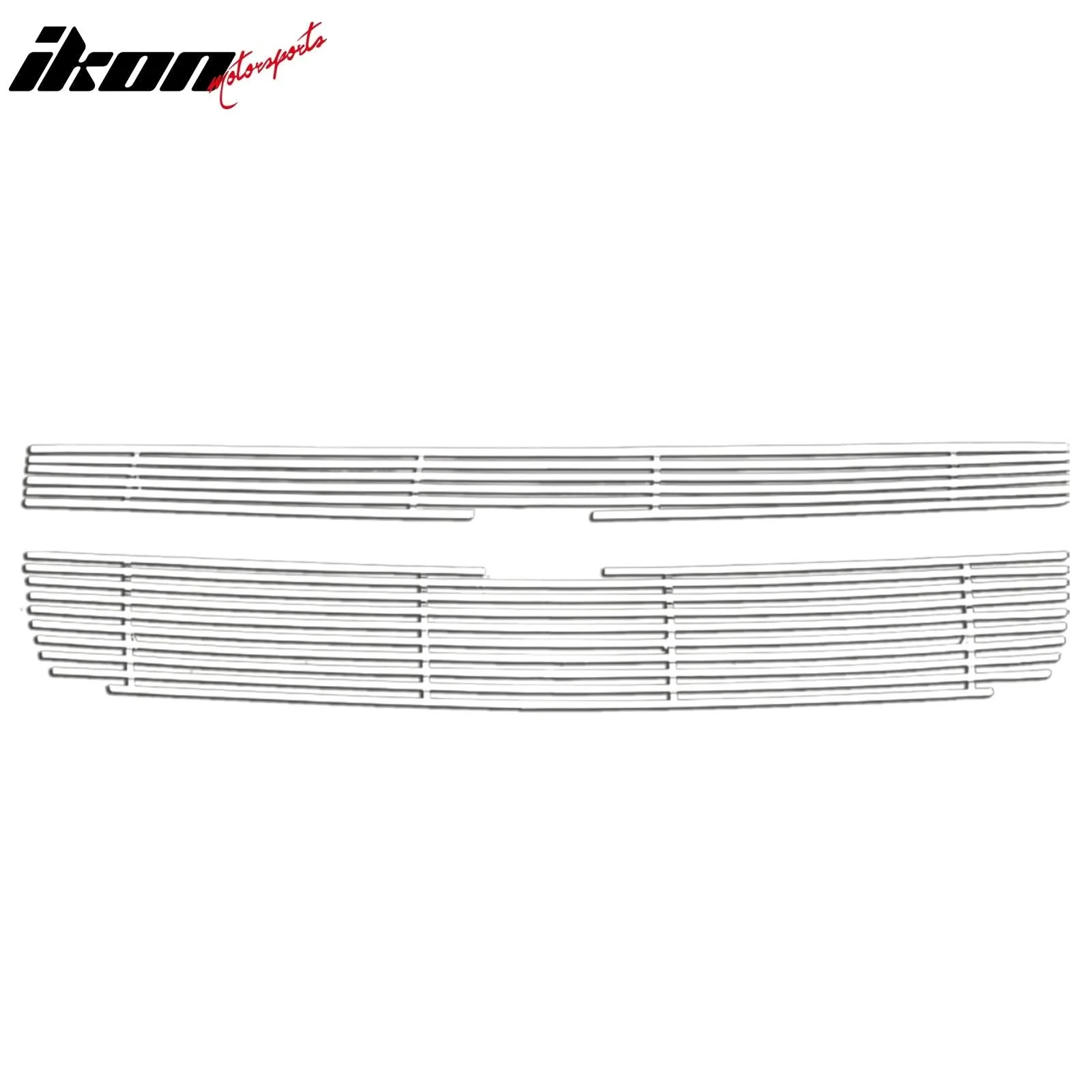 2005-2009 Chevy Equinox Billet Stainless Steel Upper Grille Inserts - Image 2
