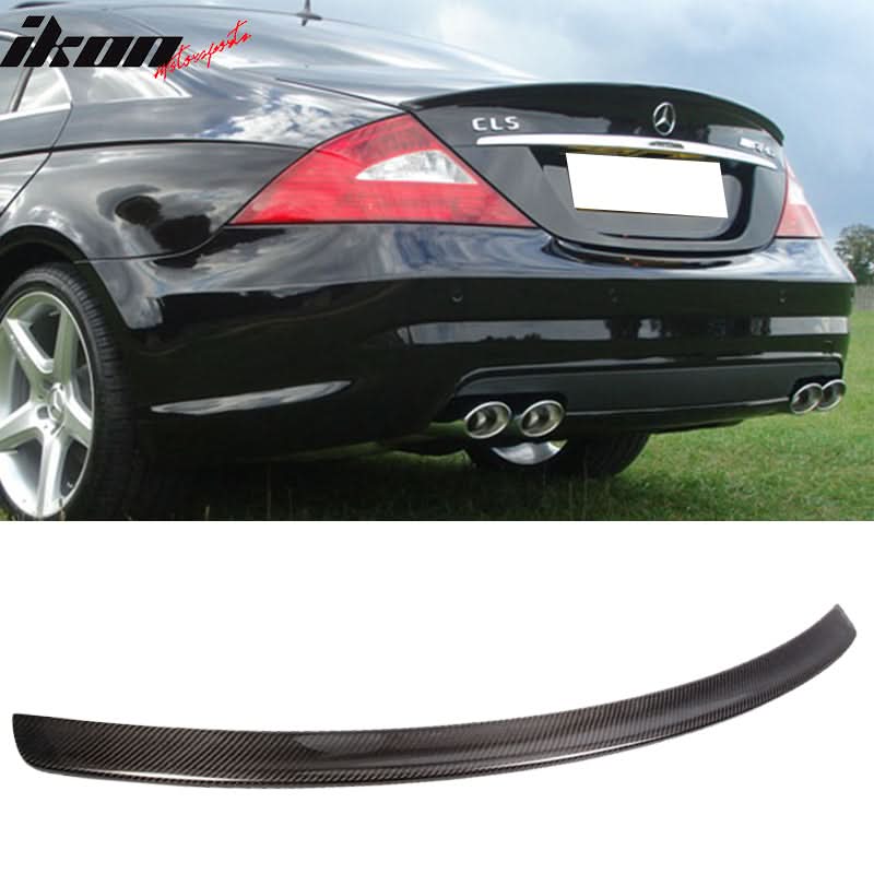 2005-2010 Benz W219 CLS350 CLS500 CLS550 AMG Style CF Trunk Spoiler - Image 8