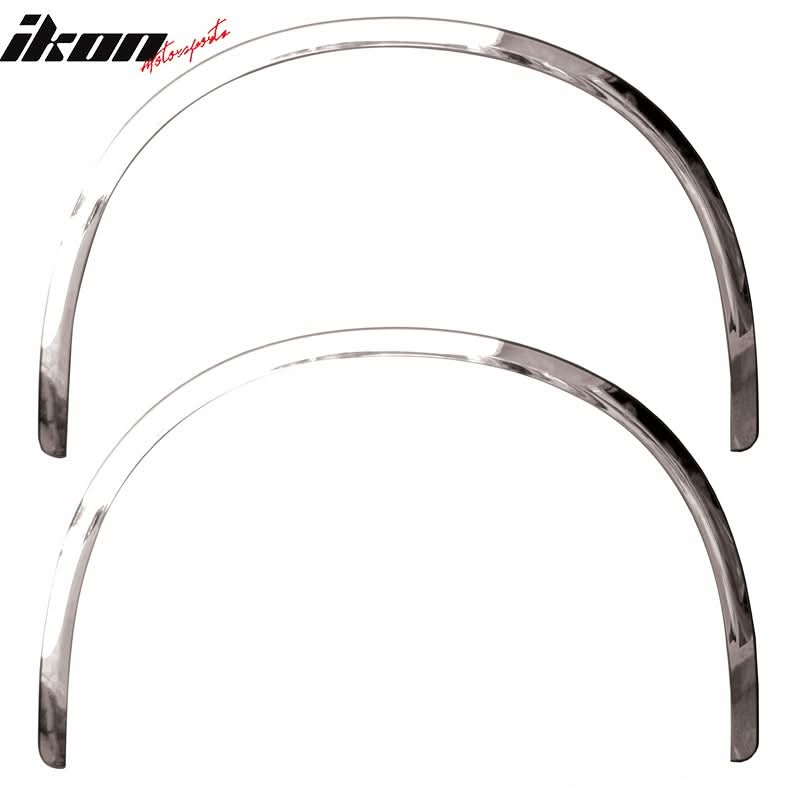 2005-2010 Chrysler 300 Fender Flares Stainless Steel Mirror Finish - Image 4