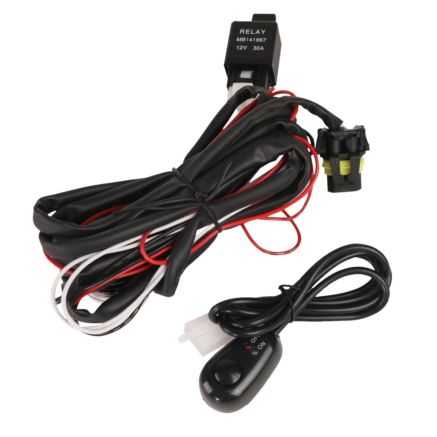 2005-2010 Dodge Multi-Model Chrome Fog Lights with Switch - Image 7