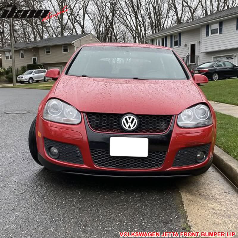 2005-2010 Volkswagen Golf GTI MK5 Euro Style Front Bumper Lip PU - Image 4