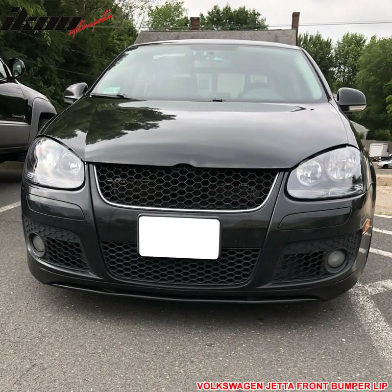2005-2010 Volkswagen Golf GTI MK5 Euro Style Front Bumper Lip PU - Image 6