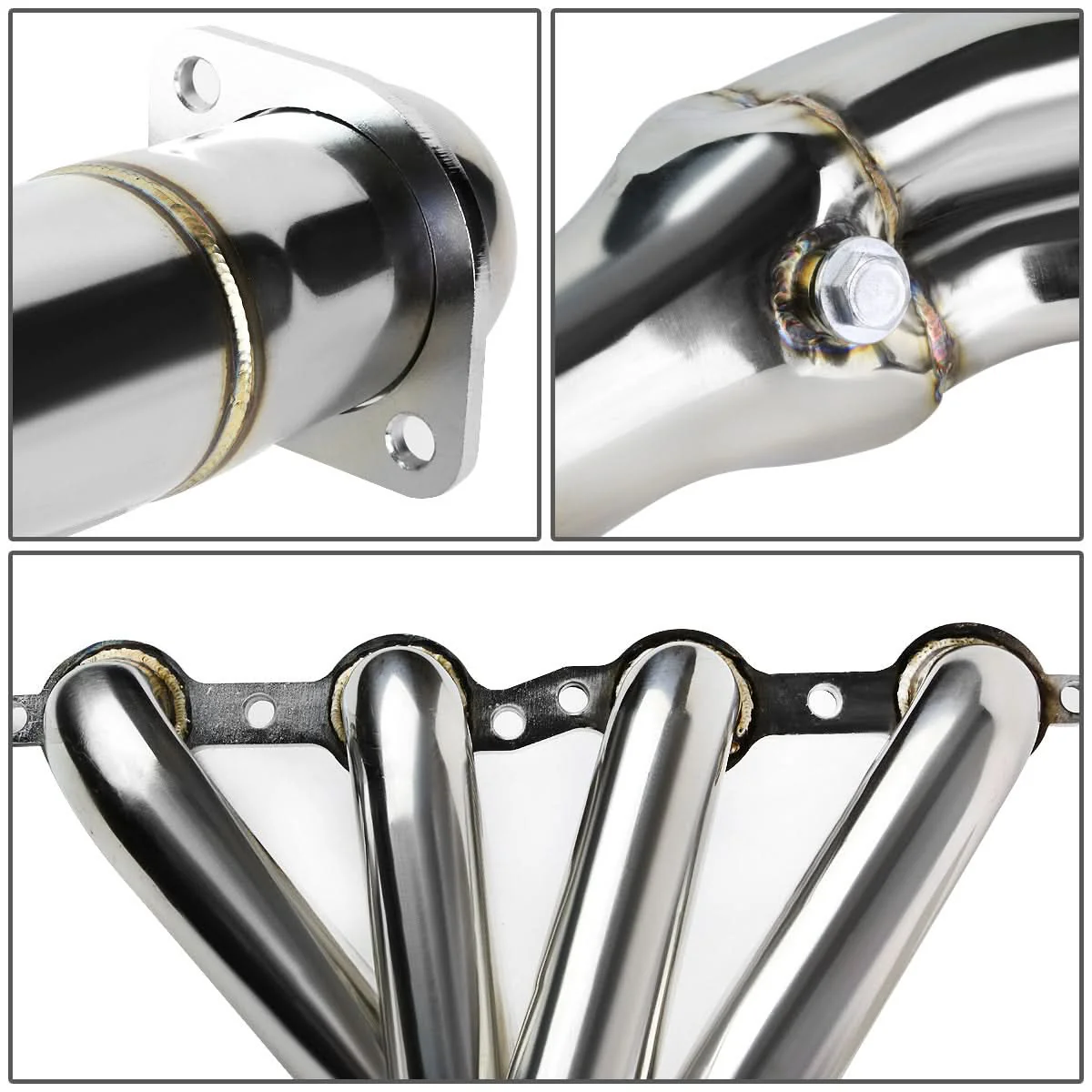 2005-2013 Chevrolet Corvette C6 Z06 Exhaust Headers Stainless Steel - Image 5